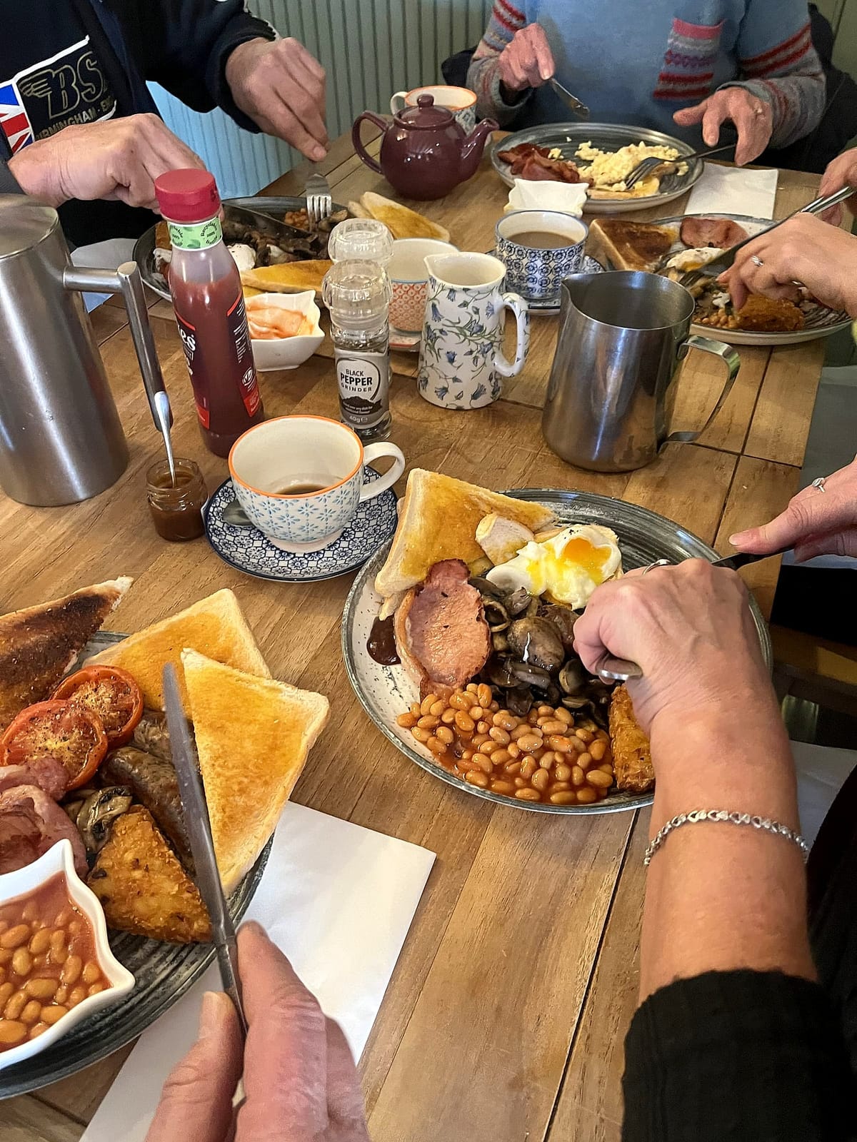 Breakfast for the table